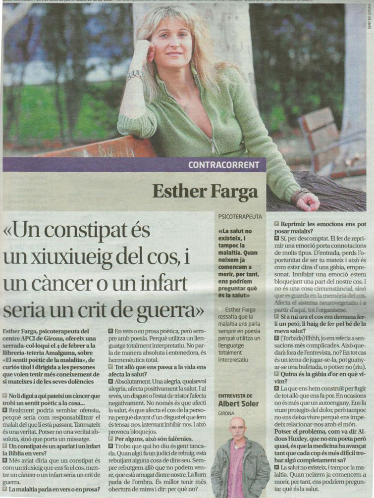contraportada-diari-de-girona-esther-farga-180112-ok